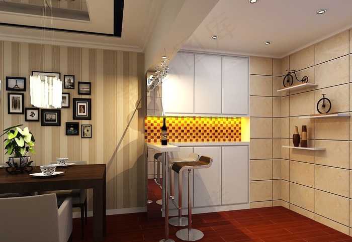 中式客厅装修设计效果图