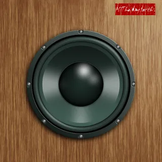 扬声器的设计元素的PSD文件