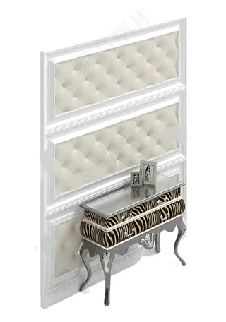 欧式边几素材模板下载