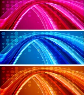炫彩科技背景矢量素材