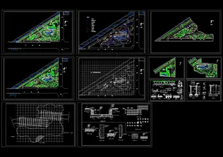 小公园绿化设计施工图