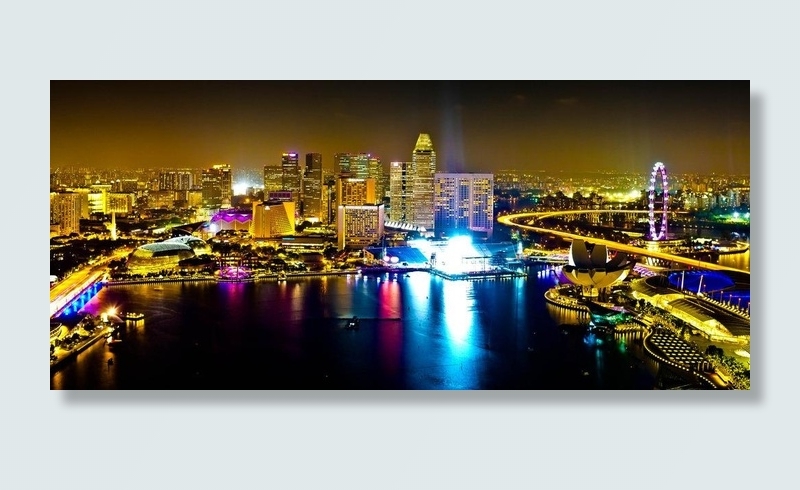 新加坡滨海湾图片