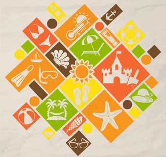 夏季假日假期设计