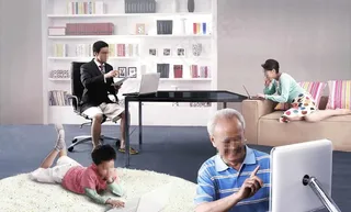 中国移动电信无线宽带图片