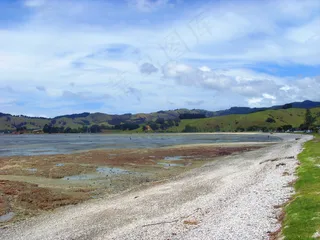 新西兰海滨风景图片