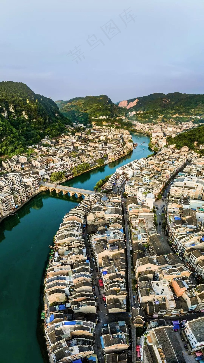 乡镇建筑风貌高清摄影图片2