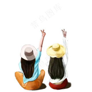 青春洋溢可爱姐妹