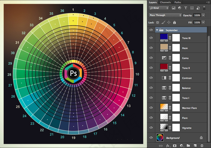 人像质感肤色效果和逆光效果调色动作