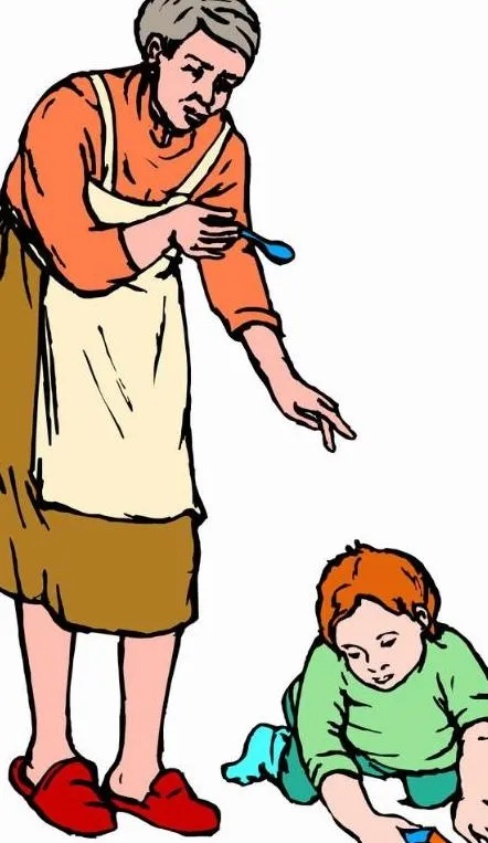 家庭人物漫画