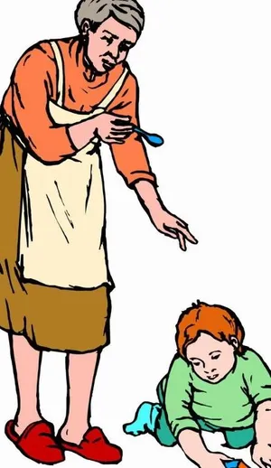 家庭人物漫画
