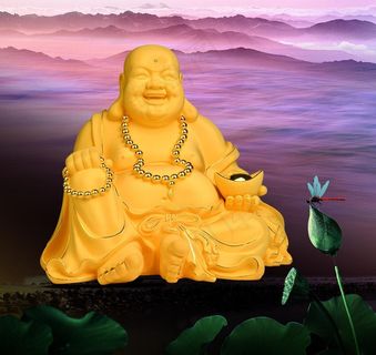 黄金摆件海报灯箱片图片