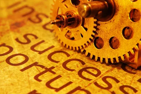 成功和齿轮的概念