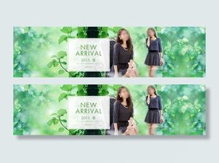 淘宝2015春季女装连衣裙海报图片