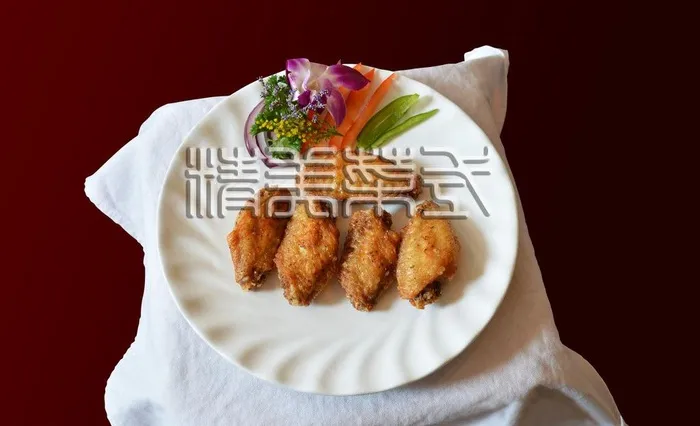 烤鸡中翅（抠图）图片psd模版下载