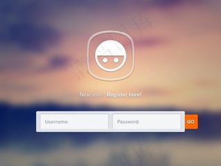 网页登录设置框