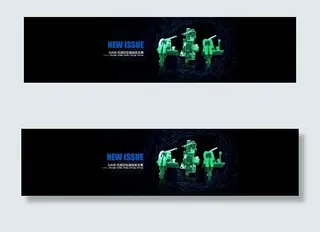 工程网站bannner psd下载