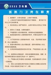 卫生院制度24cdr矢量模版下载