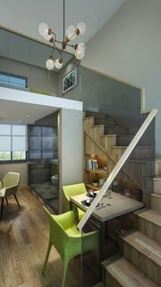 复式房高清摄影图片