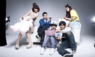 2009年动感地带新图库合影4图片