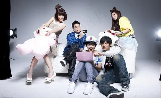 2009年动感地带新图库合影4图片 2009年动感地带新图库合影4图片