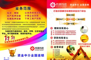 金融宣传页图片
