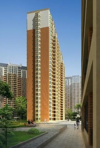 楼盘小区效果图图片