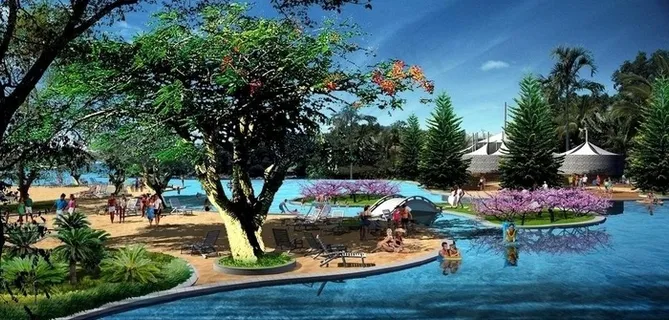 城市公园景观效果图图片