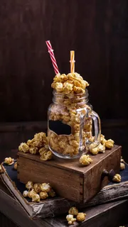 爆米花高清摄影图片