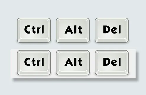 按Ctrl - Alt -删除