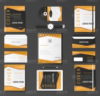 精美办公VIS导视设计矢量素材