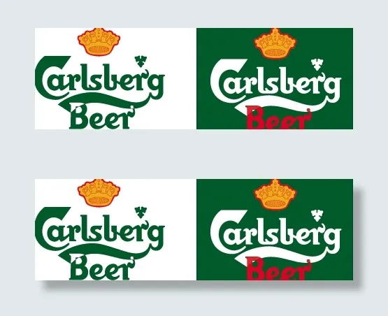 Carlsberg 2 logo设...ai矢量模版下载
