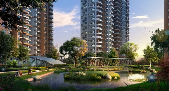 小区水景景观图