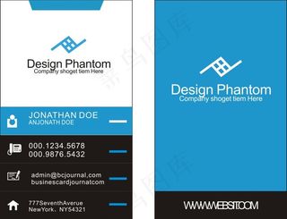 简单气质商务名片