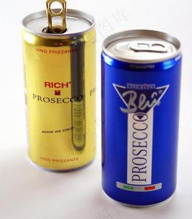 罐装普罗赛克起泡酒图片