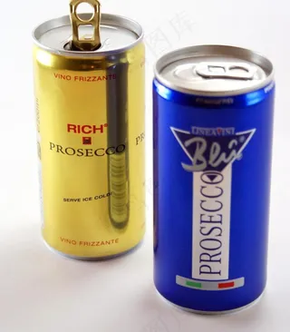 罐装普罗赛克起泡酒图片