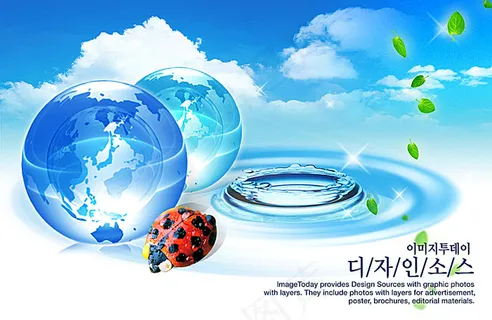 科技展板背景素材