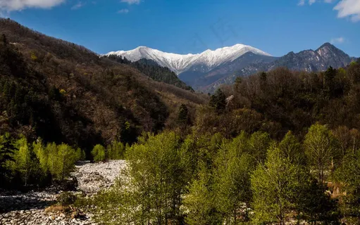 秦岭春天风景 秦岭春天风景