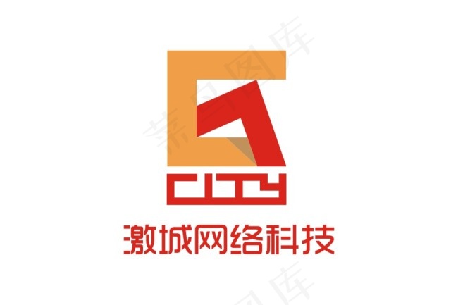 激城网络科技logocdr矢量模版下载