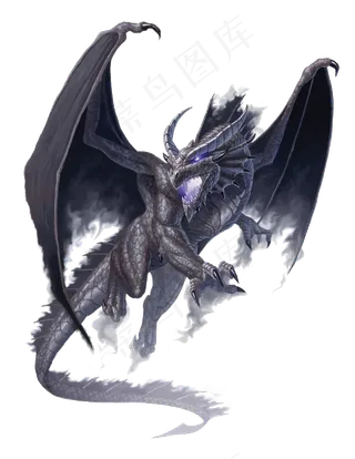 中国风水墨龙免扣png设计图片