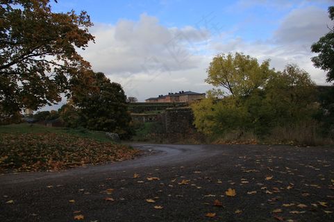 北欧乡村道路图片
