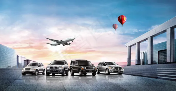 霸气车展宣传海报PSD素材霸气车展宣