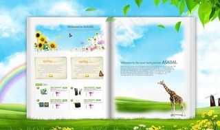 春天 翻开的书图片