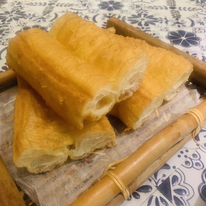 高清近拍油条