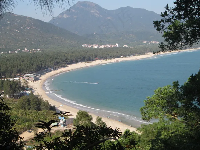 深圳西涌海滩图片