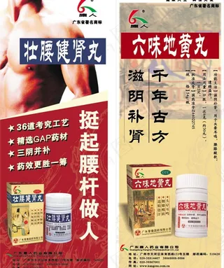 六味地黄丸和壮腰健肾丸图片