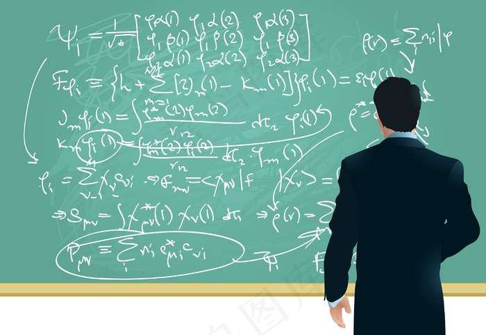 科学家向量eps,ai矢量模版下载