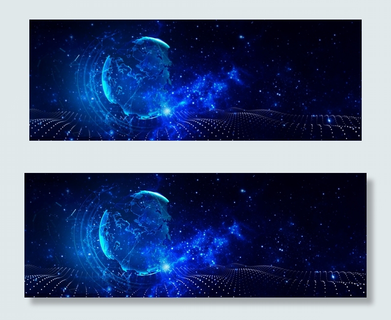 世界移动通信大会科技光效粒子背景海报