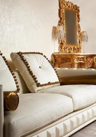 室内设计沙发墙壁相框图片