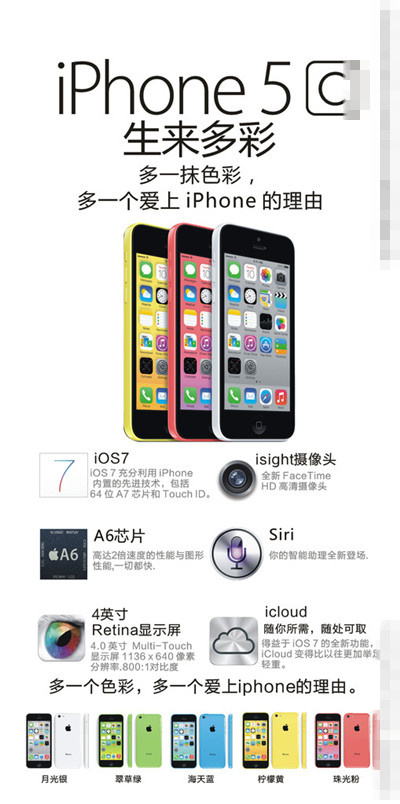 Iphone5手机海报psd模版下载