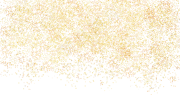 黄色漂浮点点png元素素材